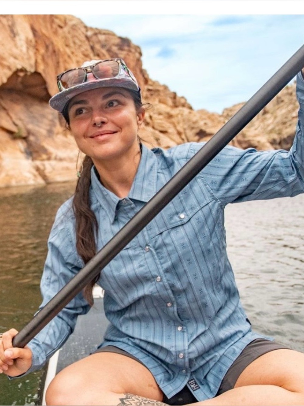 Women’s NRS Button-Up Shirt